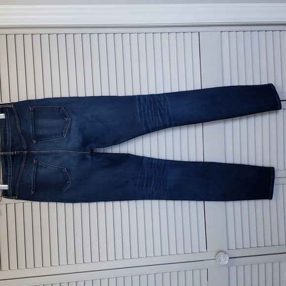 3x1 Medium Wash Distressed Busted Knee Skinny Jeans, Size 25 - Picture 8 of 13